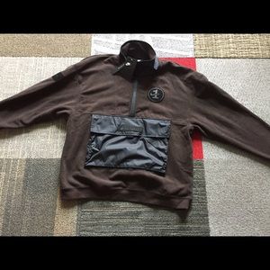 Nike af1 half zip fleece top men’s small